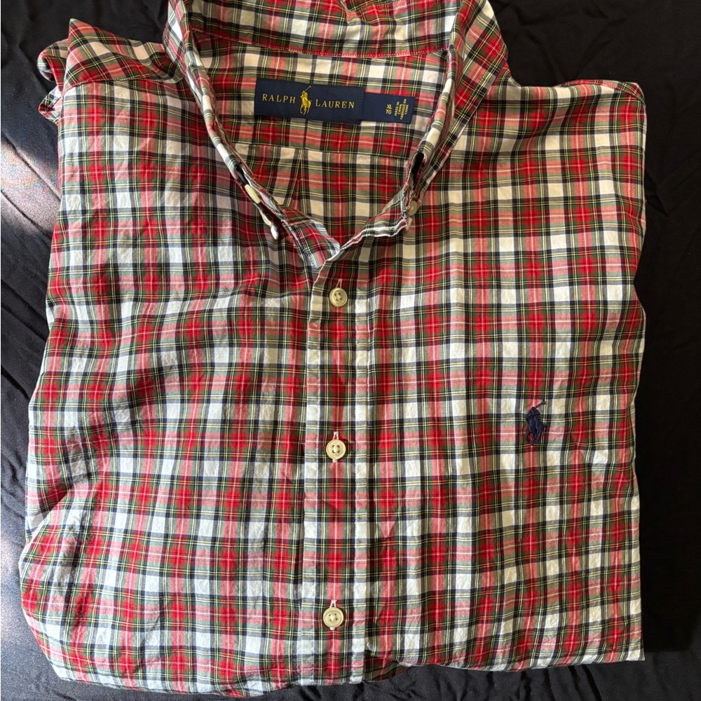 Ralph Lauren Men's Multicolor Plaid Shirt